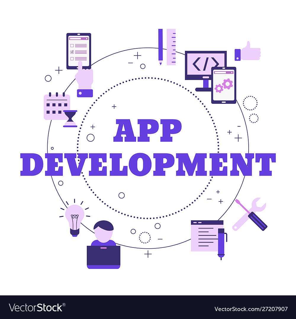 App development and design concept