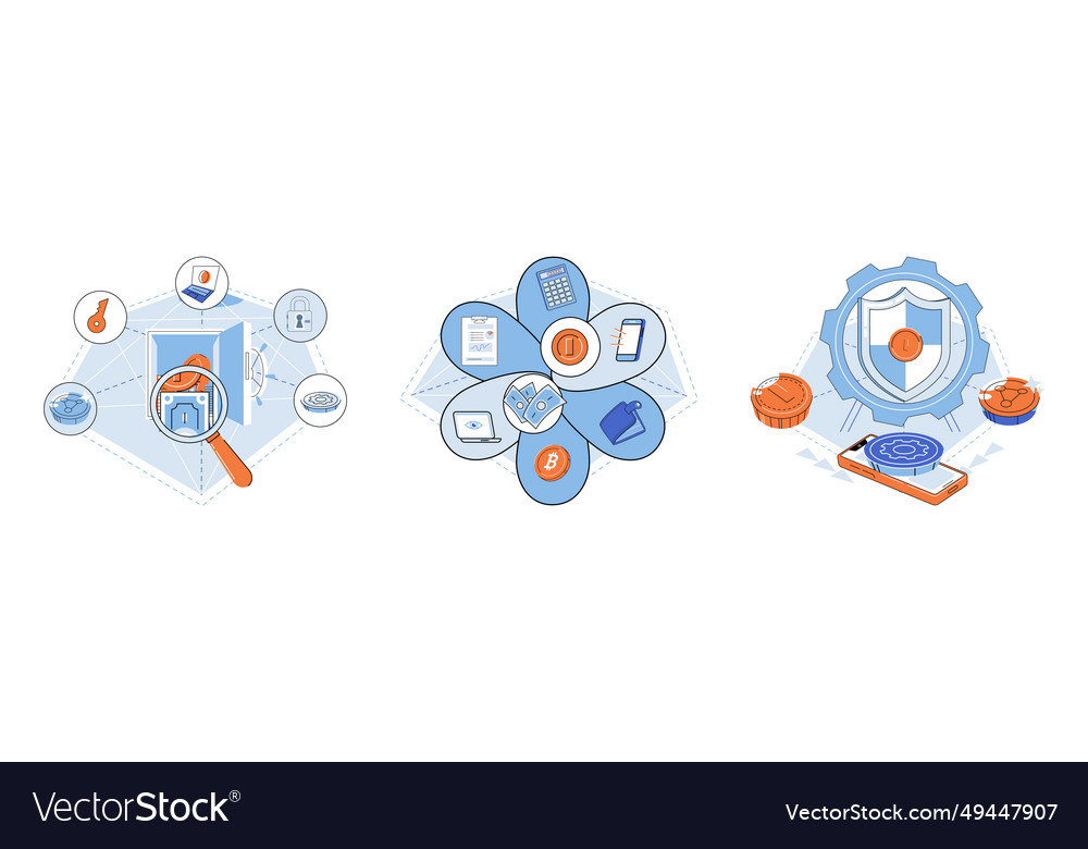 Blockchain data stored on is securely
