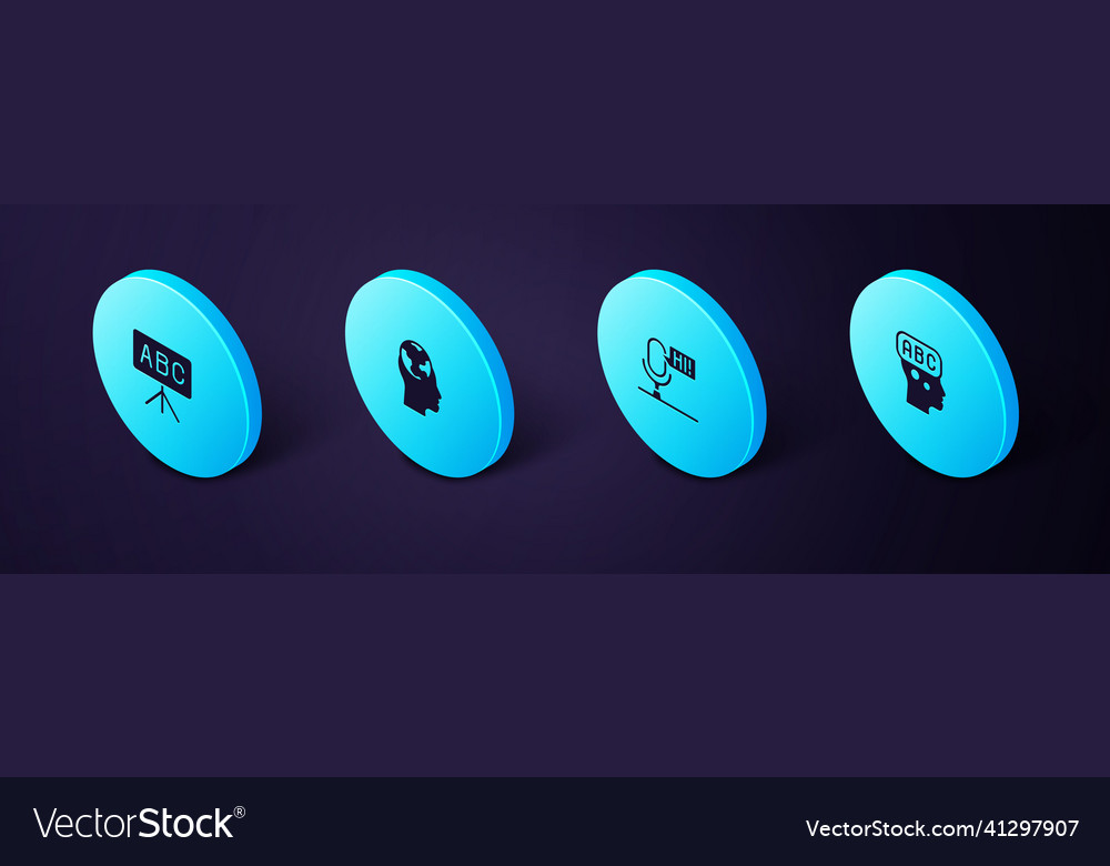 Set isometric learning foreign languages