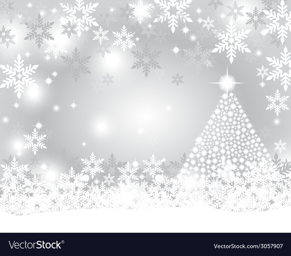 silver christmas wallpaper