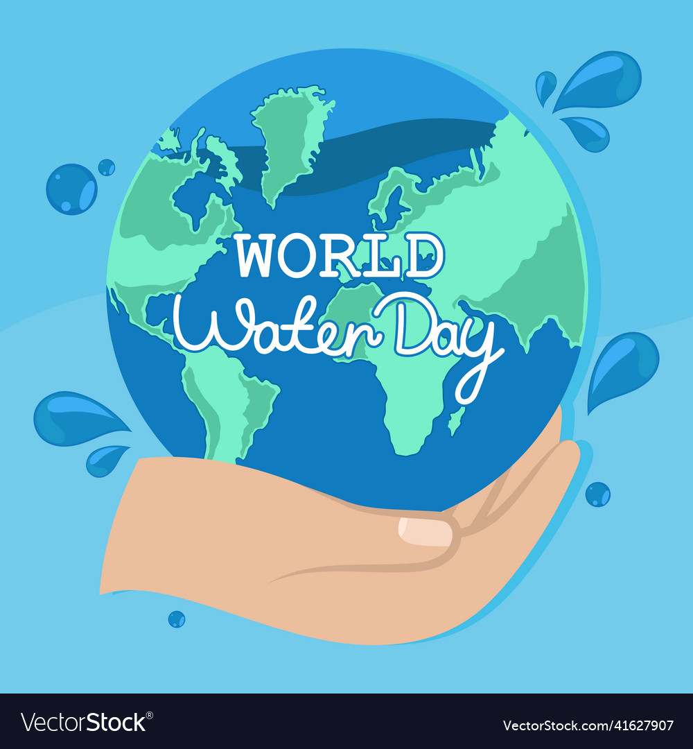 World Water Day Royalty Free Vector Image - Vectorstock