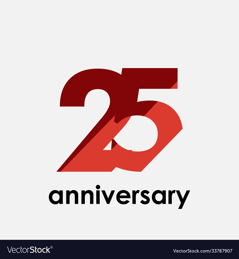 Year anniversary elegant for celebration template