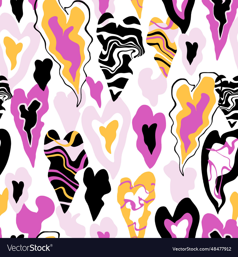 Abstract Heart Pattern