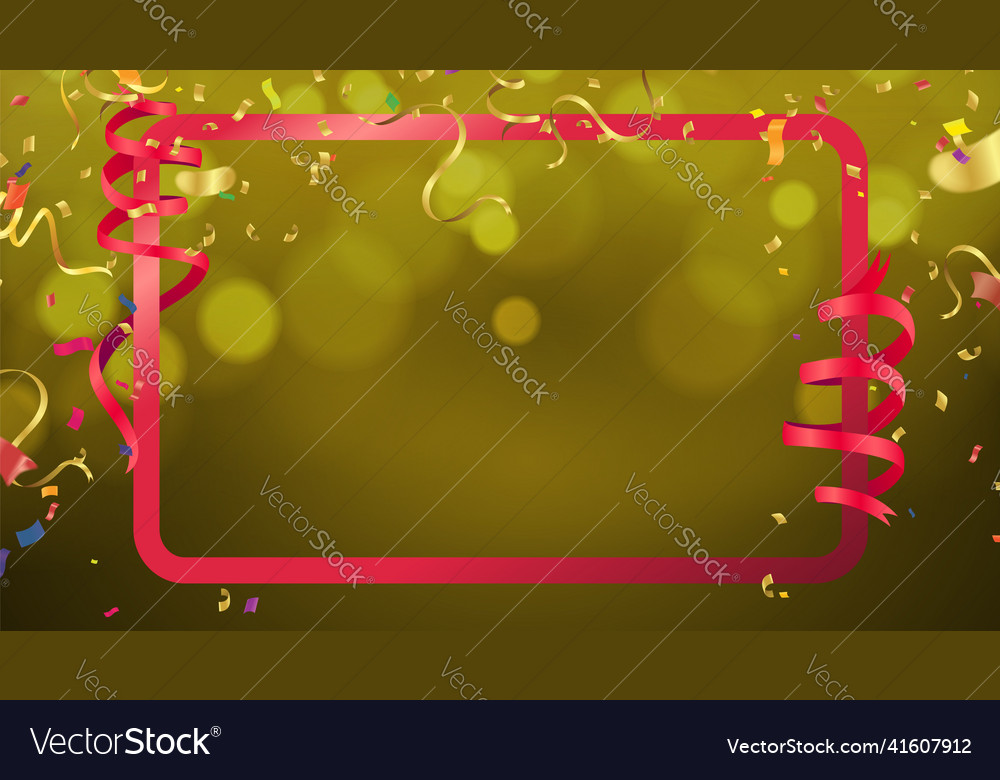 Balloons frame composition with space for your Vector Image Balloons frame composition with space for your