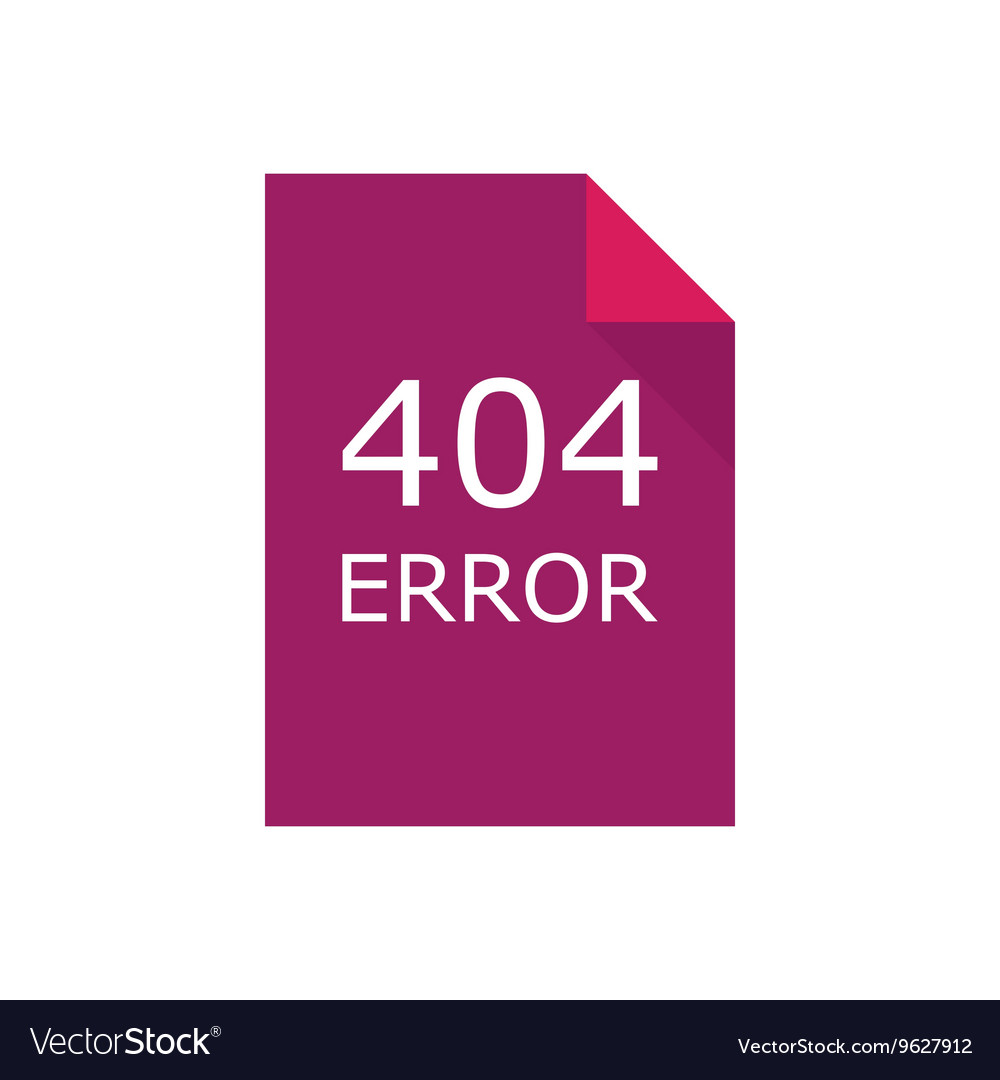 Error 404 file concept