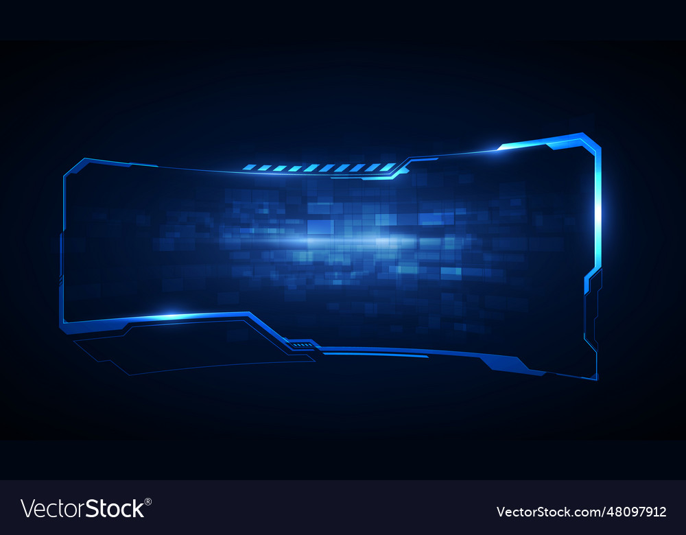 Hud ui gui futuristic user interface screen