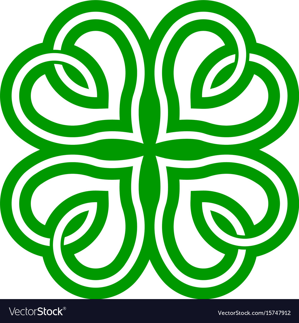 Lucky irish clover for st patricks day