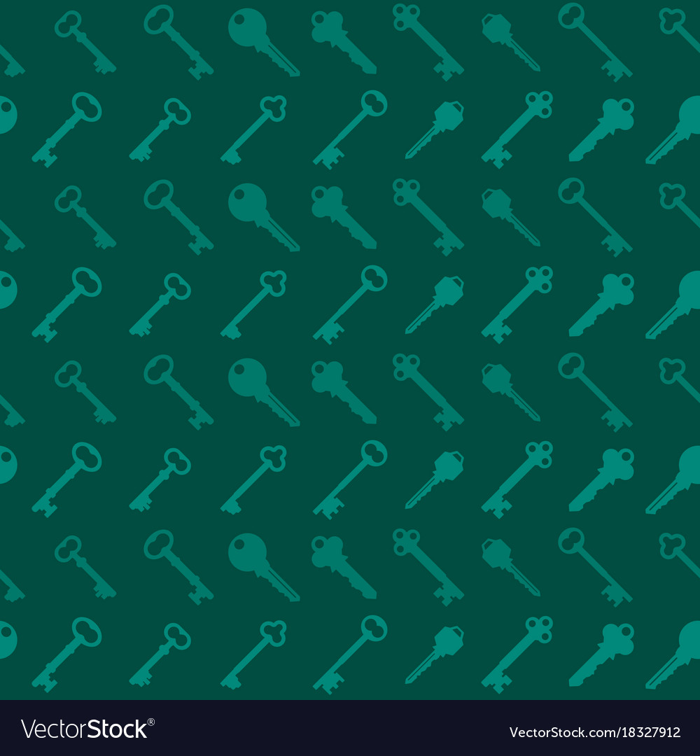 Seamless pattern with keys