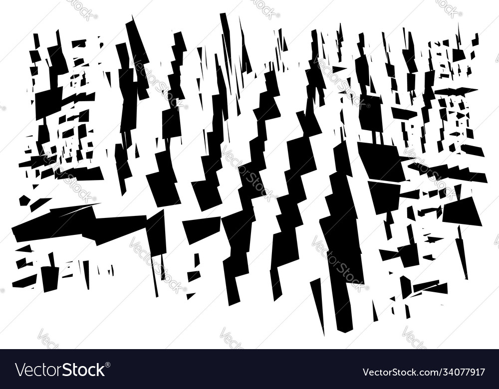 Abstract art - random geometry shapes generative