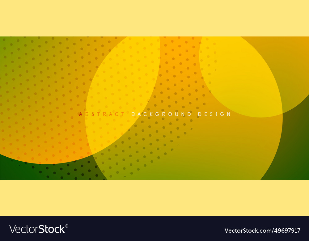 Abstract tech circles background