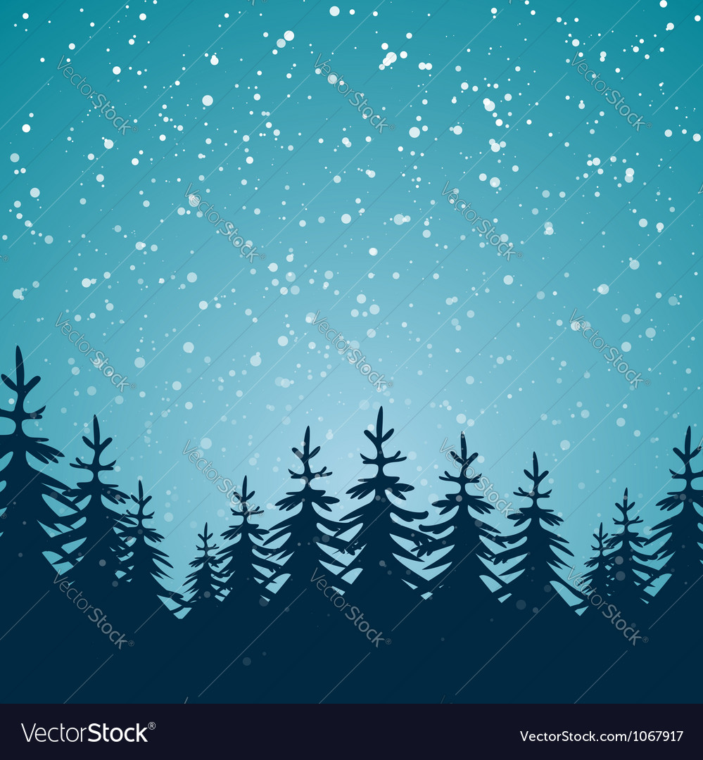 Background with trees