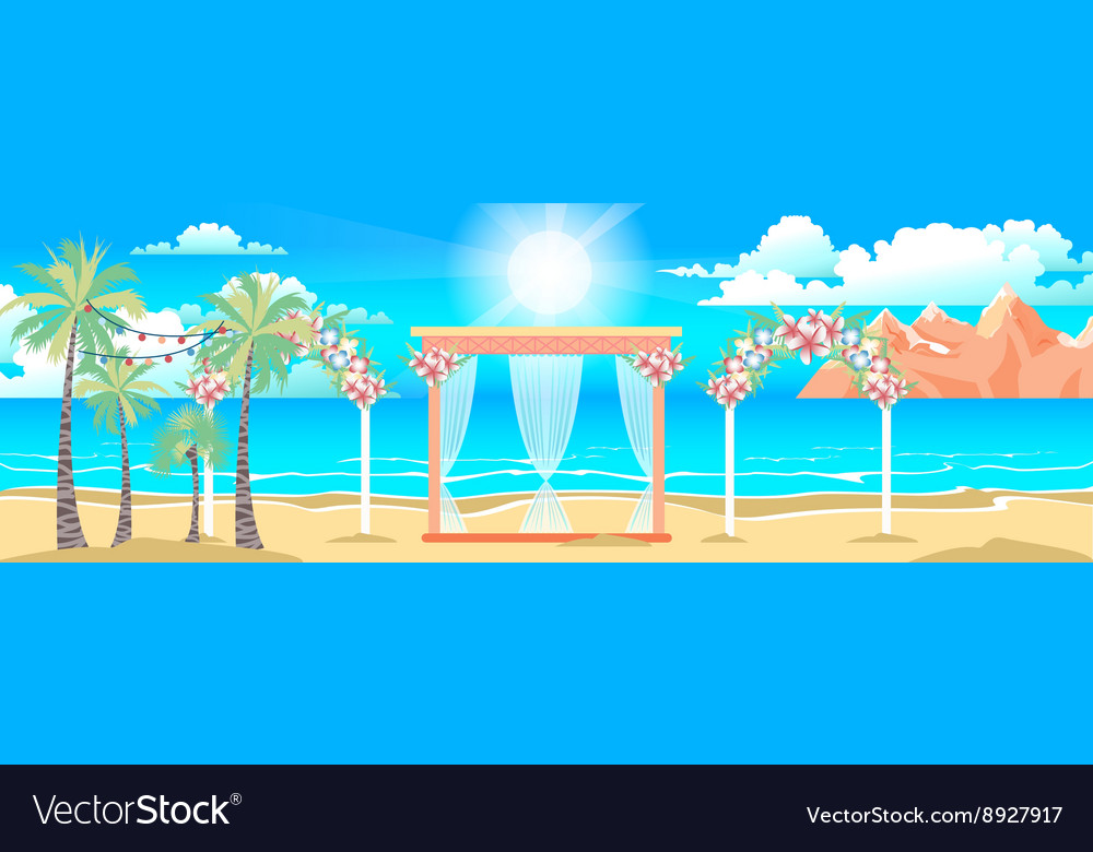 Happy Sunny Summer Day Royalty Free Vector Image