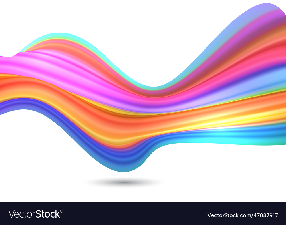 Liquid flow background Royalty Free Vector Image