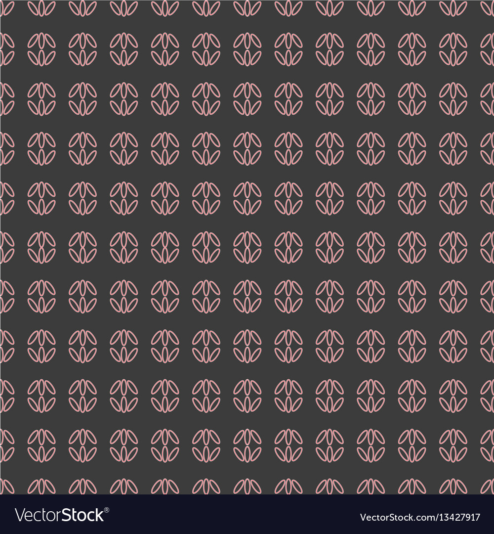 Seamless pattern with geometric shapes and symbol vector image Seamless pattern with geometric shapes and symbol