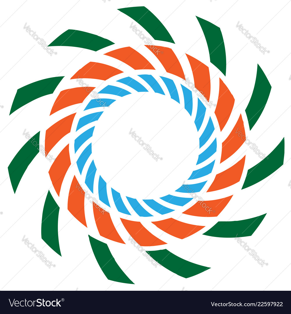 Abstract spirally element Vector Image Abstract spirally element