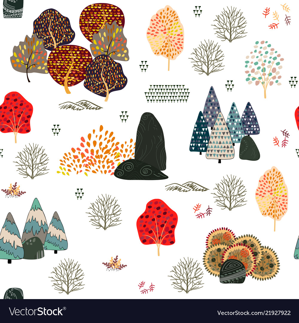 Forest Woodland Pattern