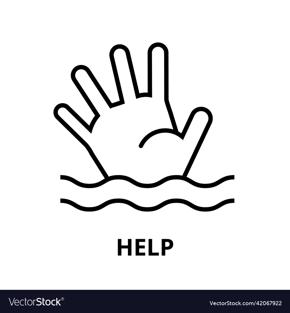 Help icon for graphic and web design