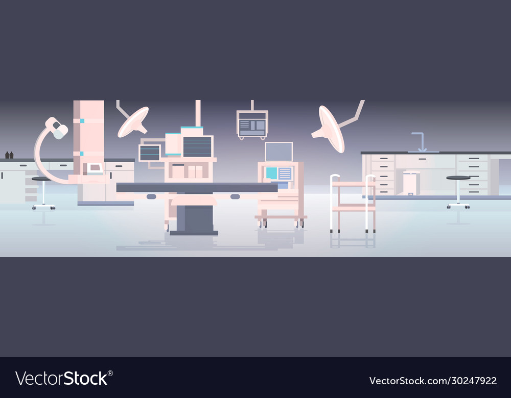 Hospital operating table and medical devices