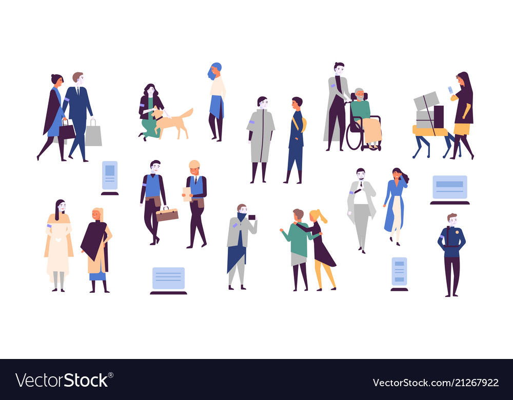 Humans and Robots Helping Each Other