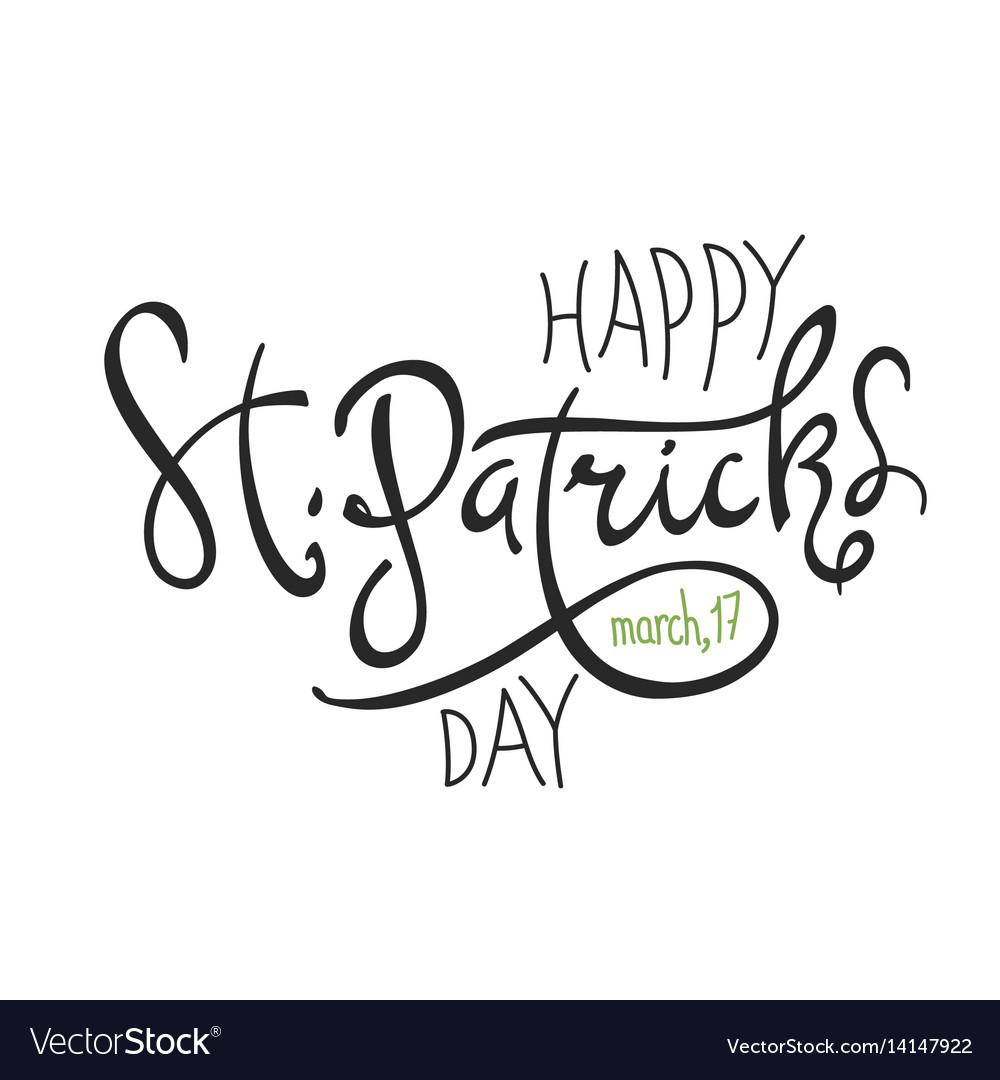 Saint Patrick's Day Logotype - Celebration