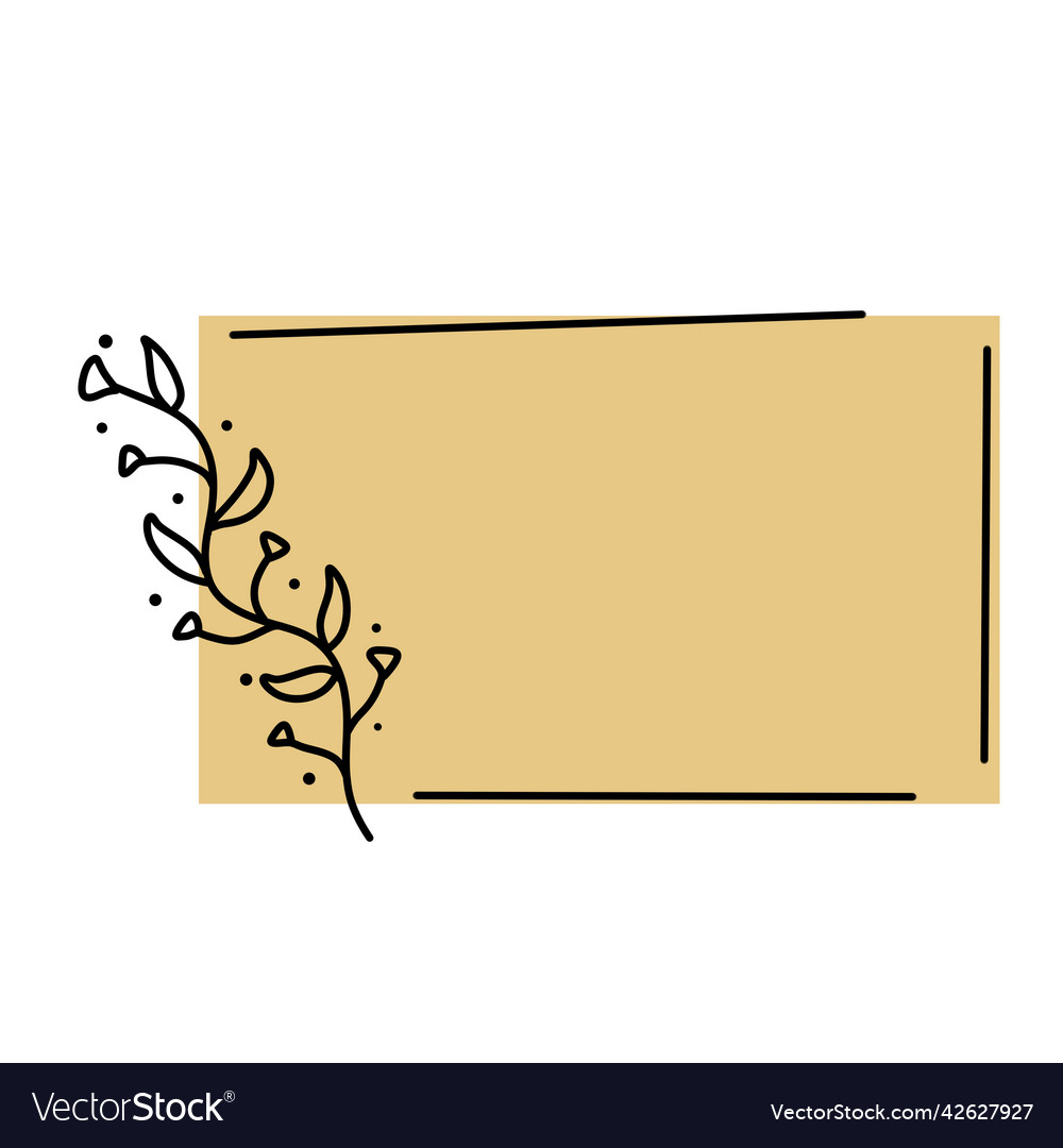 Background with copy space natural pattern vector image Background with copy space natural pattern