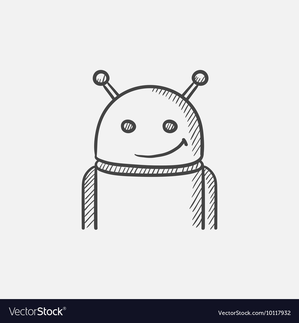 Android sketch icon