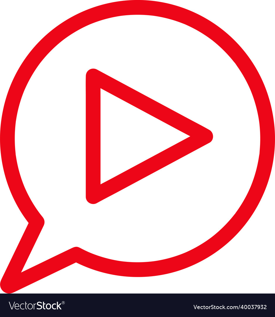 Button video player icon sign design