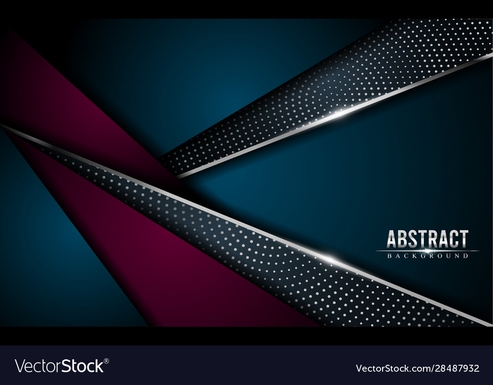Dark green and magenta background with silver
