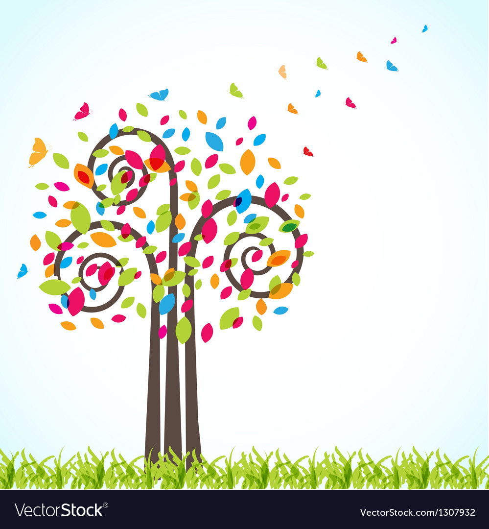 Spring Tree Background