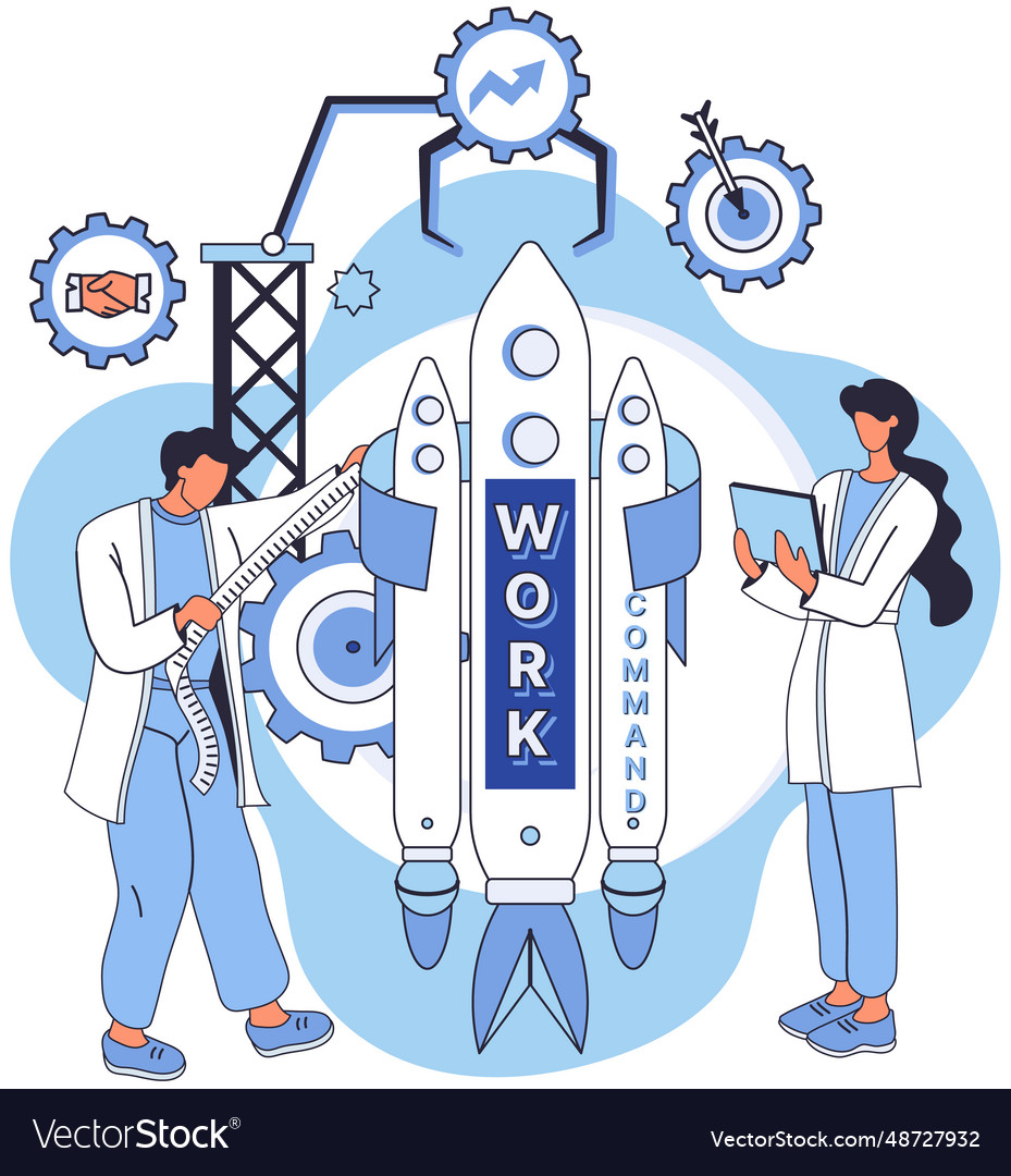 Team solving problems effective business solution