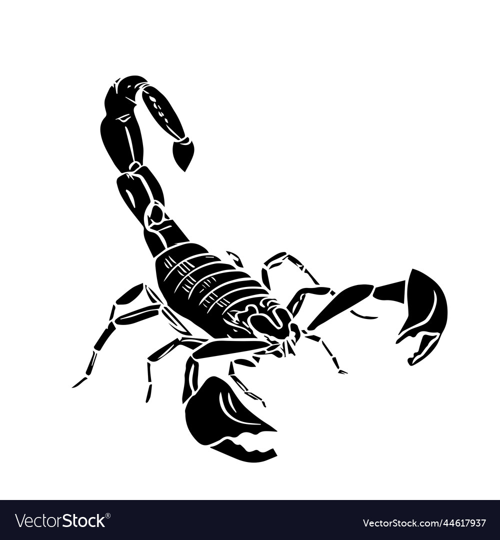 Astrology Clipart-astrology sign scorpio silhouette clipart 6227