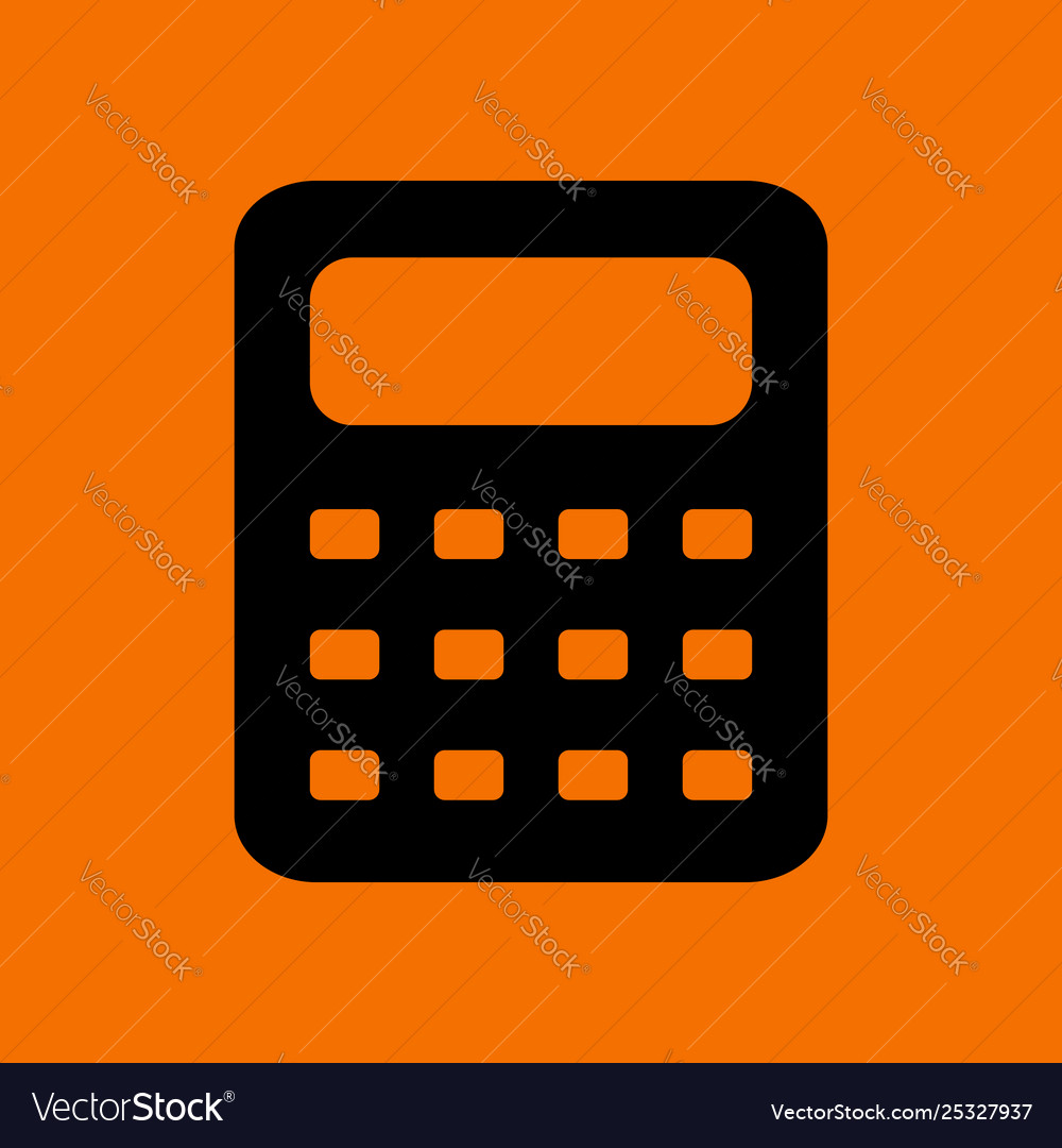 Calculator icon Royalty Free Vector Image - VectorStock