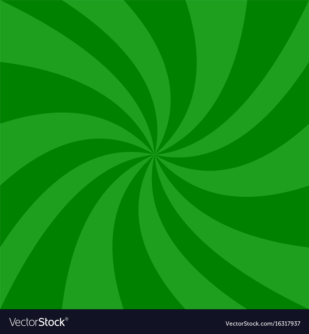 Grüne abstrakte Spirale Hintergrund - Design aus