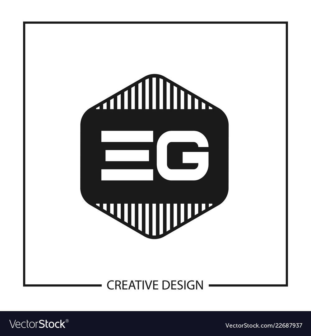 initial letter eg logo