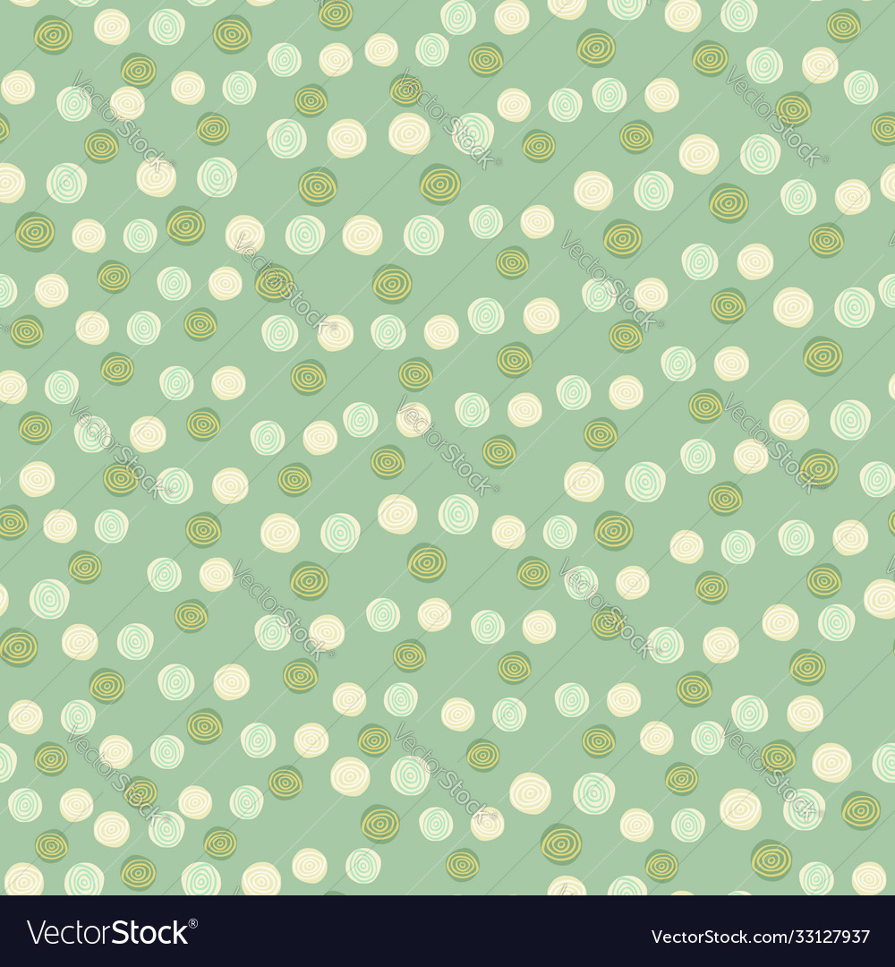 Little circle elements seamless pattern soft