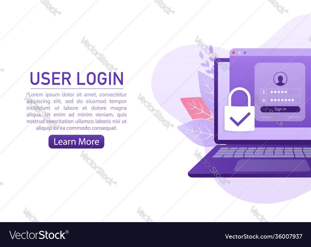 User login with character concept for any purpose