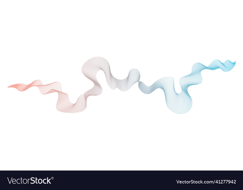 Abstract backdrop with wave gradient lines vector image Abstract backdrop with wave gradient lines