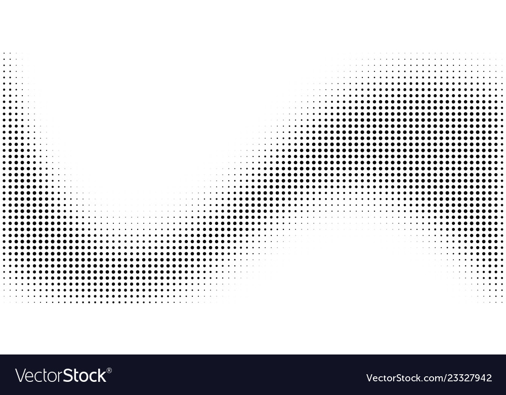 Abstract Halftone Dots Pattern