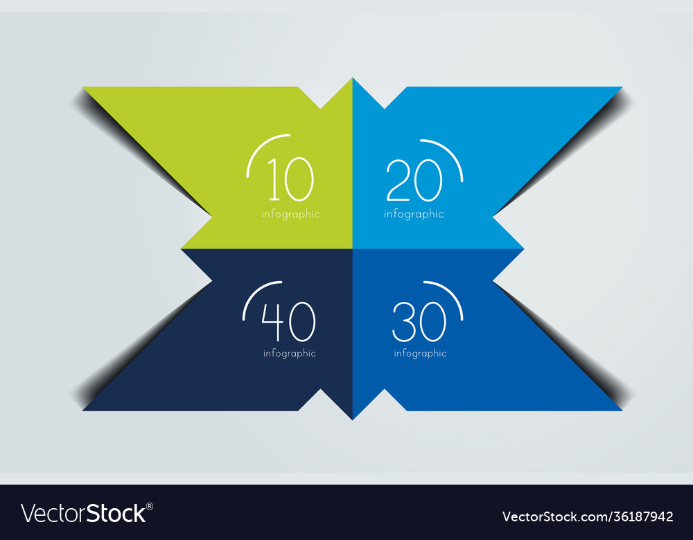 Arrows connected midlde edge scheme chart