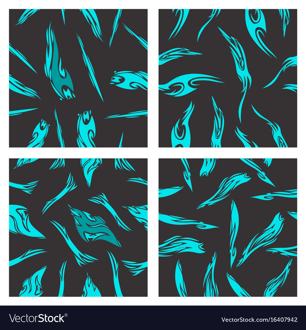 Assembly of patterns in bright style