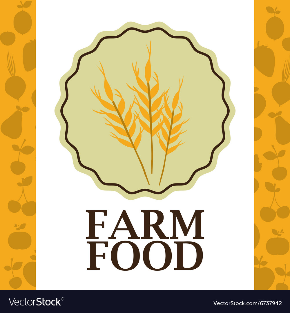 Farm fresh food design