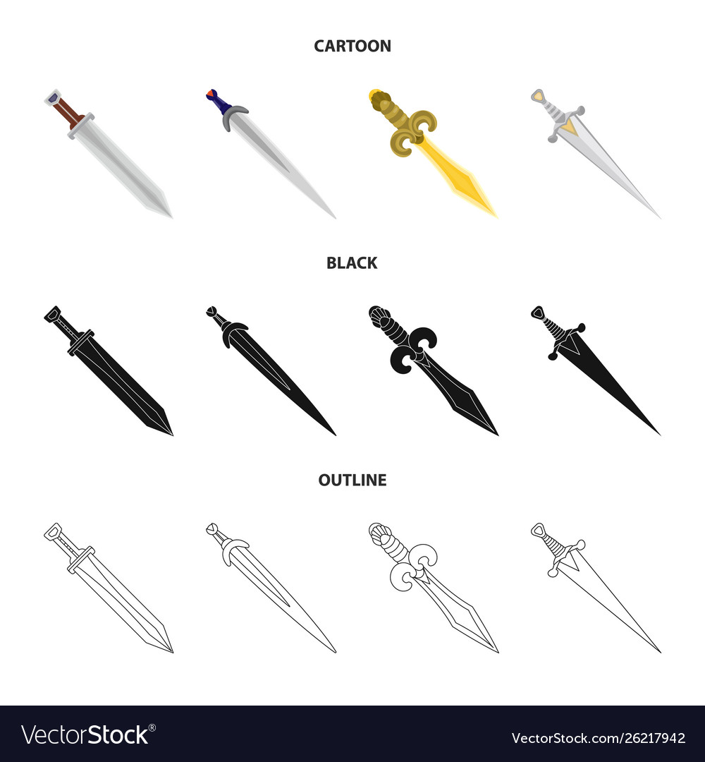 Isolated object game and armor icon set