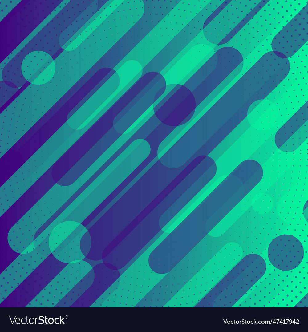 Rounded lines and halftone background gradient vector image Rounded lines and halftone background gradient
