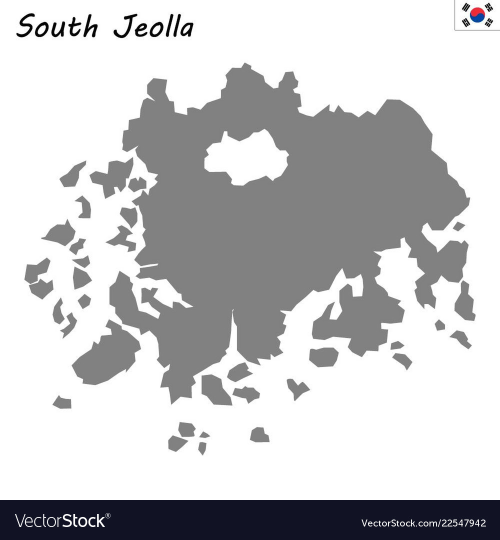 South Jeolla Province Map