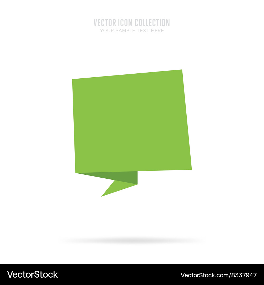 Abstract isolated sticker Royalty Free Vector Image