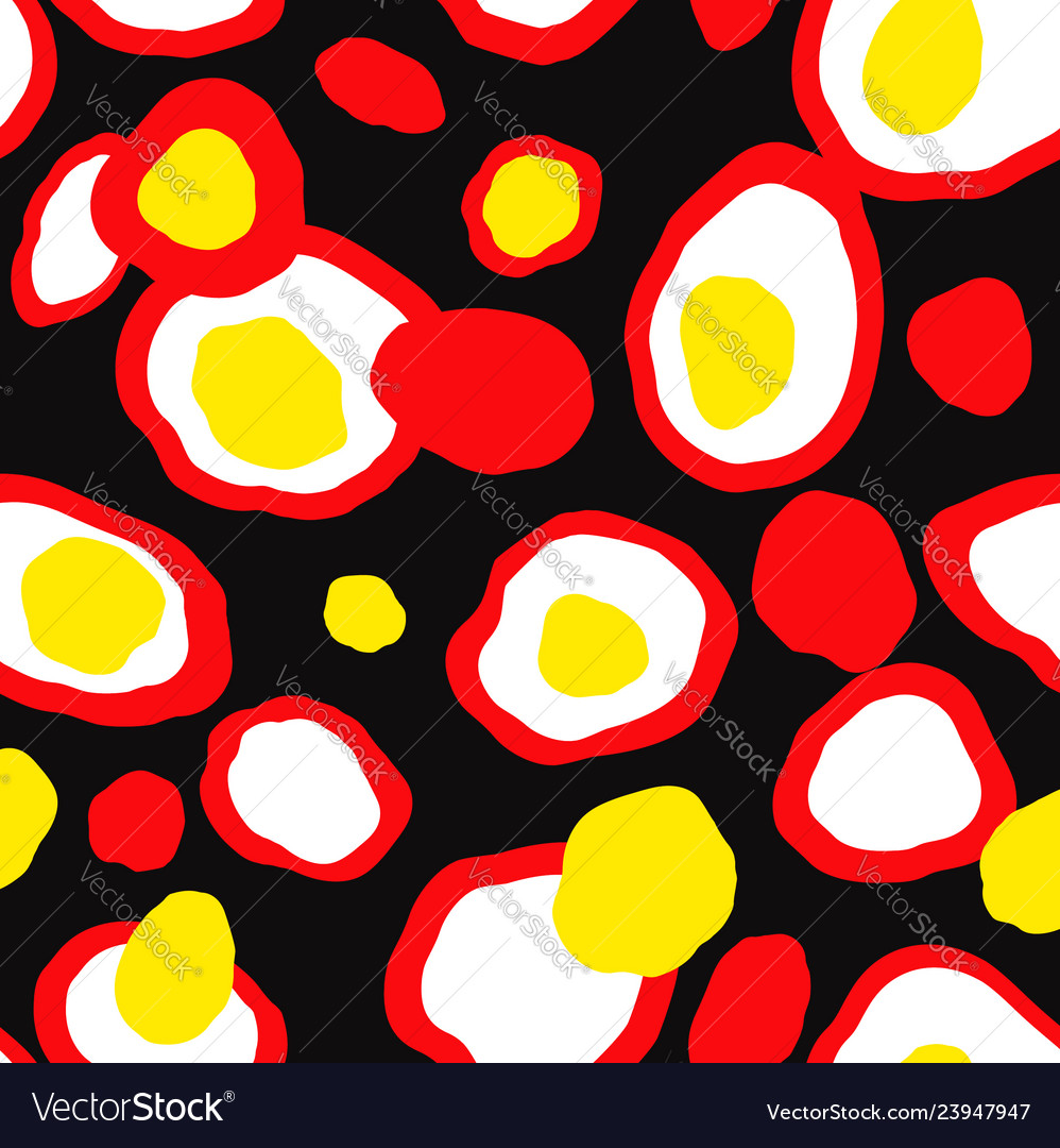 Abstract seamless pattern dotted texture dot Vector Image