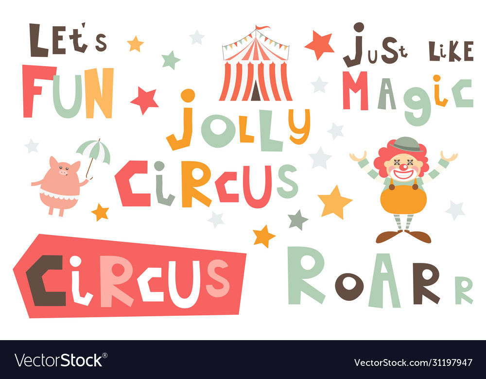 Life Is A Circus Poster Royalty Free Vector Image atelieryuwa.ciao.jp