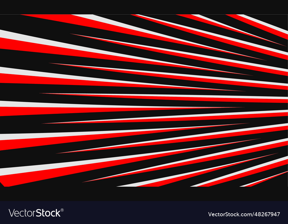 Red and white backdrop pattern with striped lines vector image Red and white backdrop pattern with striped lines
