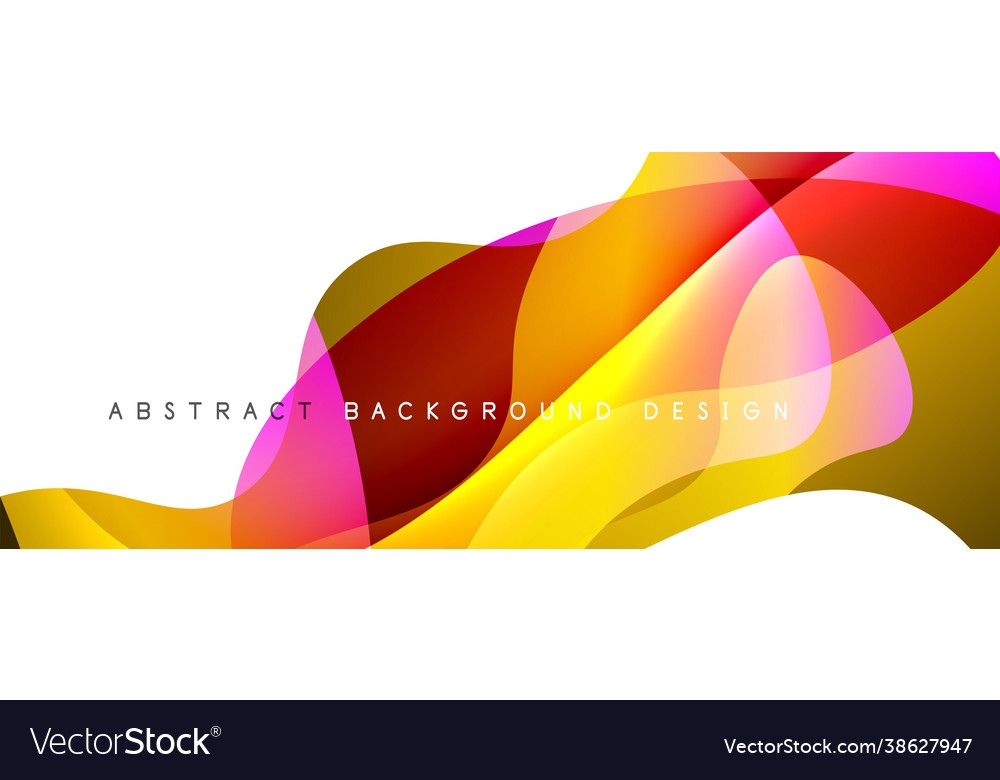 Trendy simple fluid color gradient abstract Vector Image Trendy simple fluid color gradient abstract