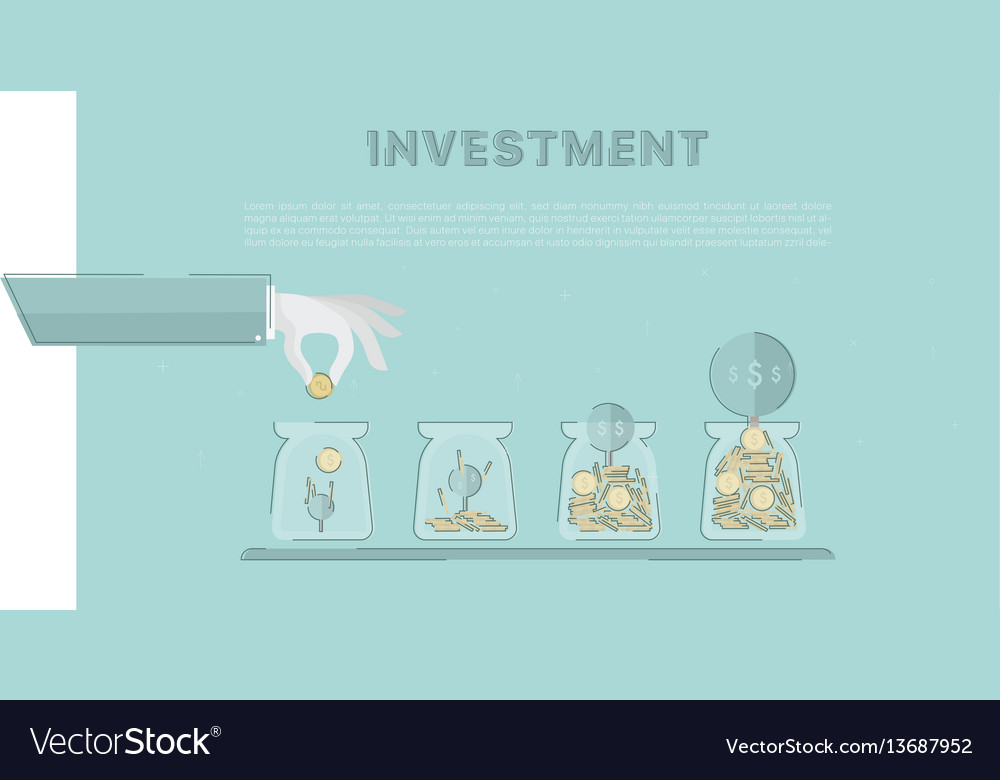 Accumulation of capital saving funds growing